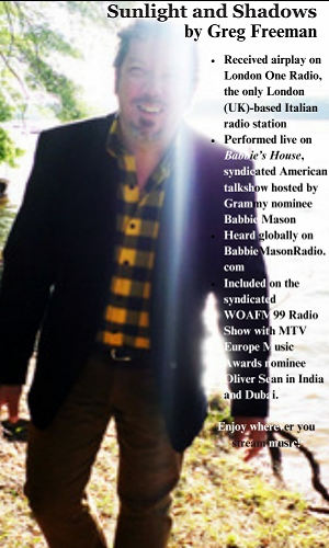 YouTube.com  Greg Freeman | Sunlight and Shadows